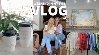 VLOG: weekend in my life, bff visit, shopping around buffalo, trendy bars, more