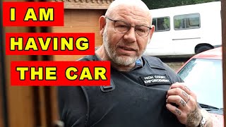 Bailiff from High Court Blocks Drive, Makes Threats to Clamp Car, Leaves Empty Handed