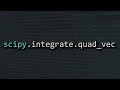 Compute 1 Million Integrals At The Same Time in PYTHON