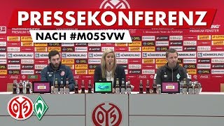 Pressekonferenz nach Bremen | #M05SVW | 05er.tv