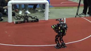 【IRC2016】Humanoid Robot Sports自律部門:ハンドボール02