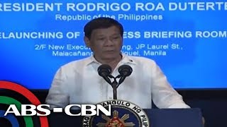 Market Edge: Duterte tells journos: Uphold the truth at all times