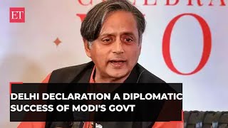 G20 Summit: Delhi Declaration a diplomatic success of PM Modi's govt, says Shashi Tharoor