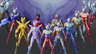 Ultraman Zero FormsウルトラセブンBentuk ultraman Zero Các hình dạng biến đổi của Siêu nhân điện quang Zero