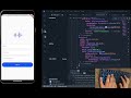 ASMR Programming - Flutter Sign Up UI coding - No Talking