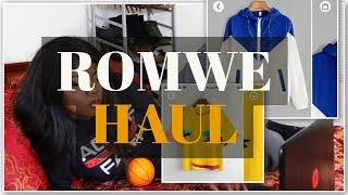 HONEST ROMWE TRY-ON HAUL ! !
