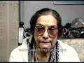 manobina roy wife of filmmaker bimal roy speaks about bimal roy