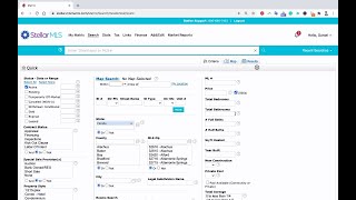 How to use the Stellar MLS Map Search Feature