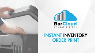 Quickly Perform an Order Print with our Inventory System!