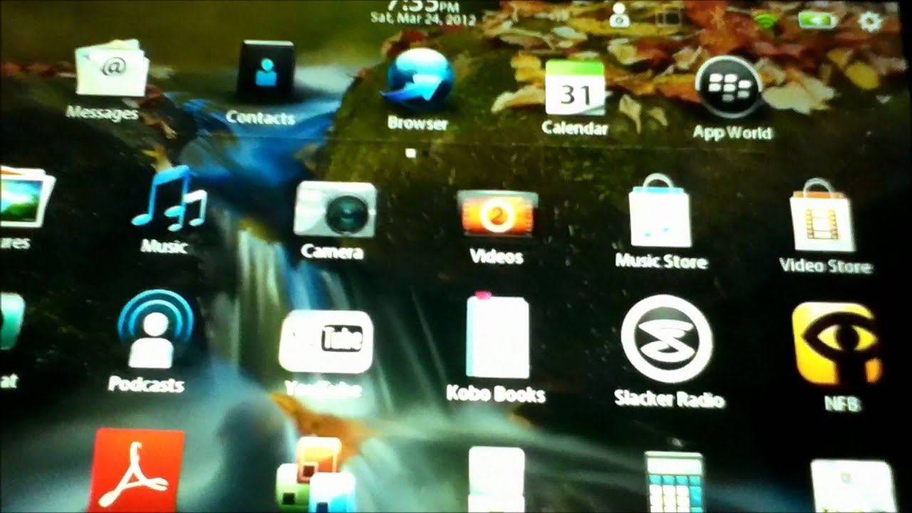 How To Install Android Apps On A Blackberry Playbook - YouTube