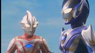 HD Ultraman Mebius \u0026 Ultraman Hikari vs Dinozour