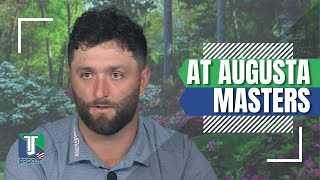 John Rahm TALKS about HAVING LIV golfers at Augusta Masters