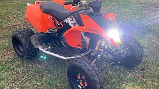 Ktm 525 first ride