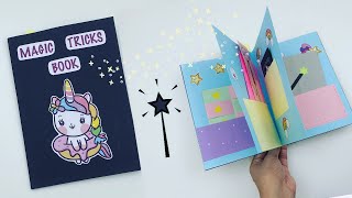 6 Paper Magic in a book / DIY Cute Magic Book / How to make paper magic book / DIY Paper Magic