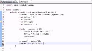Java Programming Tutorial 21 Simple Averaging Program YouTube