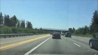 Highway I-5 Paint Spill