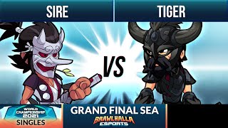 Sire vs Tiger - Grand Final - BCX Singles Championship 2021 - SEA 1v1