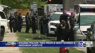 TPD: Two people shot in neighborhood dispute