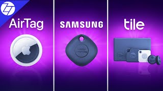 AirTags vs Samsung SmartTag vs Tile - The ULTIMATE Comparison!