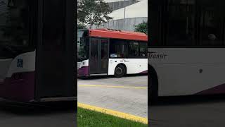 Scania K230UB SBS8660T SBS Transit Bus service 222 to Bedok Interchange