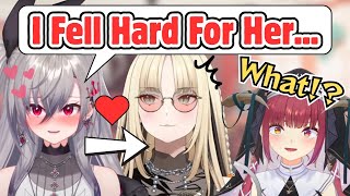 Riona Confesses to Sister Marine That She Almost Fell Hard for Her Genmate[Hololive/EngSub/JpSub]
