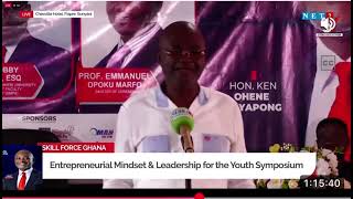 Hot🔥 -Ken Ohene Agyapong Gives more Money 💰 To the Youth in Kintampo 🧠#entrepreneurship Gift 🎁