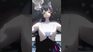 【ホロライブmmd】ラビットホール【大神ミオ】#shorts