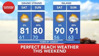 FIRST ALERT: Perfect beach weather this weekend