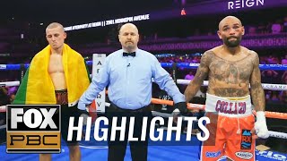 Eimantas Stanionis vs. Luis Collazo ends in a fourth-round no-decision | HIGHLIGHTS ​| PBC ON FOX