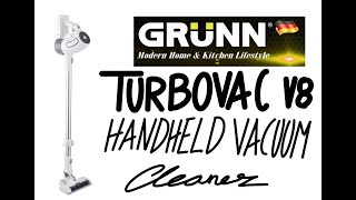 GRUNN V8 Turbovac Wireless Handheld Vacuum