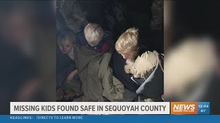 4 missing children found safe in Sequoyah County