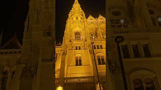 walking at night in Budapest Hungary 🇭🇺