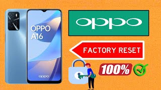 oppo a16 cph2269 hard reset screen lock password android