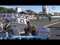 Una manifestació provoca retencions a la carretera general de Menorca