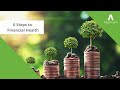 Apprisen's 6 Steps to Financial Health