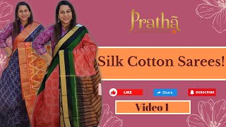 stunning collection of silk cotton sarees!