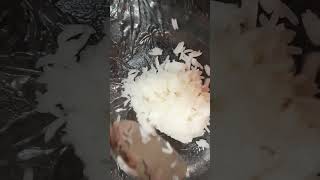 Free - flowing Steamed Rice / Jhorjhore Sada Bhat #shorts #cooking