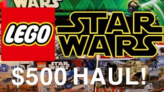 $500 LEGO Star Wars Haul! - NEW UCS SET + USPS FAIL!