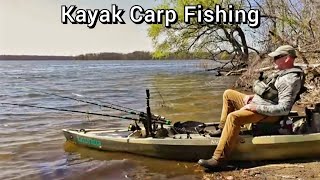 Carp Fishing from a Kayak