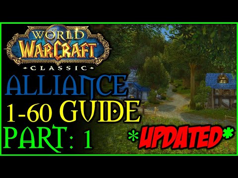 [Classic WoW] Pt. 1: Elywnn Forest 1-12 *UPDATED* (Alliance 1-60 Guide)