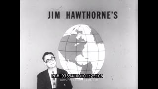 JIM HAWTHORNE'S FUNNY WORLD  1960s SHORT NON-FICTION COMEDY  TV SHOW 93894