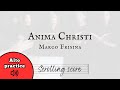 Anima Christi - Marco Frisina - Alto practice with score