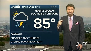 Stormy weather incoming for northern Utah - Sunday evening forecast