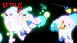 Finding Galarian Pokémon in Glimwood Tangle 🦄 Pokémon Master Journeys | Netflix After School