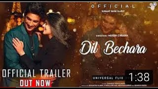 Dil Bechara Movie Official Trailer   Sushant Singh Rajput   Sanjana Sanghi   Saif Ali Khan