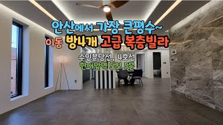 [분양완료] 안산 [고급복층빌라] 전세대 4룸복층 호텔식 고급인테리어 거실 공원뷰 안산복층빌라 타운하우스 한대앞역 도보5분