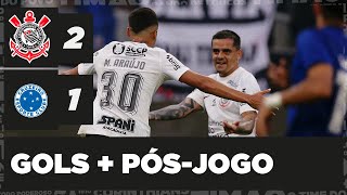 Gols + Pós-jogo | Corinthians 2 x 1 Cruzeiro | Brasileirão 2023