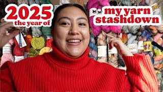 MONTTFIBERS | 2025: The Year of The Yarn Destash - Getting My Yarn Stash Under Control!