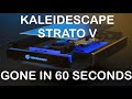 All You Need To Know About Kaleidescape Strato V in 60 Seconds