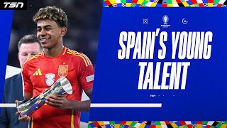 Yamal highlights young talent that lifted Spain to their fourth European championship